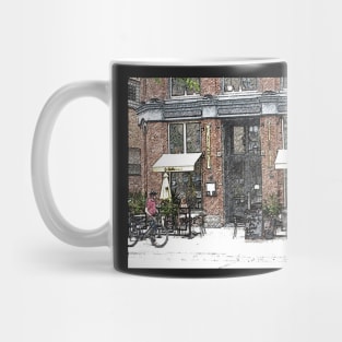 Toronto Coffee Shop-Available As Art Prints-Mugs,Cases,Duvets,T Shirts,Stickers,etc Mug